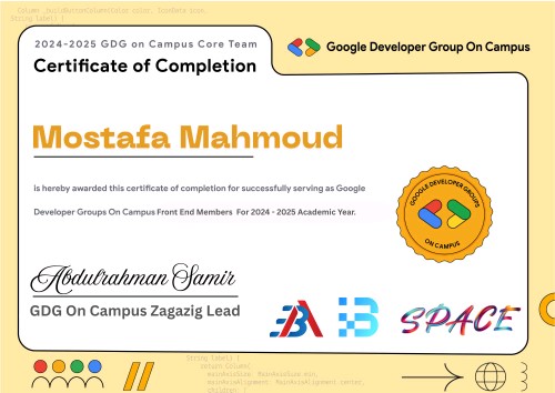 GDG Core Team Member